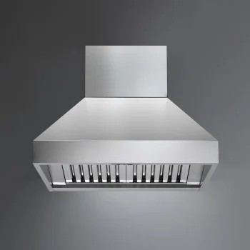 Pyramid Chimney Style Wall Mount Range Hood