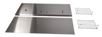 Backguard with Shelf - 48" Stainless Steel