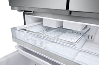 LG 36" 31 Cu. Ft. French-Door Standard-Depth MAX™ Refrigerator - Smudge Proof Stainless Steel - LRYX… | Réfrigérateur LG de 31 pi³ et de 36 po à portes françaises de profondeur standard MAXMC - acier inox…