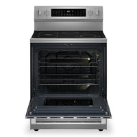 Maytag 5.3 Cu. Ft. Smart Electric Range with Air Fry and Indoor Grill - Stainless Steel - YMFES8030RZ | Cuisinière intelligente électrique Maytag de 5,3 pi³ avec friture à air et gril pour l’intérieur - acier inoxydable - YMFES8030RZ | YMFES8RZ