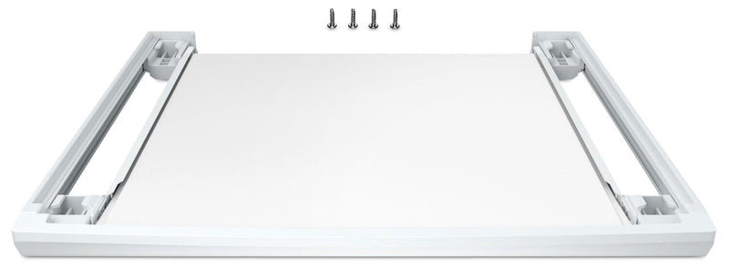 Bosch Laundry Stacking Kit with Pull-Out Shelf - White - WTZ27500UC | Trousse de superposition Bosch pour la buanderie avec tablette coulissante - Blanc - WTZ27500UC | WTZ27500