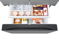 Samsung 36" 31 Cu. Ft. Full Depth French-Door Refrigerator - Stainless Steel - RF32CG5400SRAA | Réfrigérateur Samsung de 31 pi³ et de 36 po pleine profondeur à portes françaises - acier inoxydable…