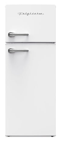 Frigidaire 7.2 Cu. Ft. Retro Top-Freezer Refrigerator - White - EFR789-WHITE | Réfrigérateur Frigidaire rétro de 7,2 pi3 à congélateur supérieur - blanc - EFR789-WHITE | EFR789WW
