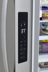 Frigidaire 36" 28.8 Cu. Ft. Standard-Depth French-Door Refrigerator - Smudge-Proof® Stainless Steel … | Réfrigérateur Frigidaire de 28,8 pi³ et de 36 po de profondeur standard à portes françaises - acier …