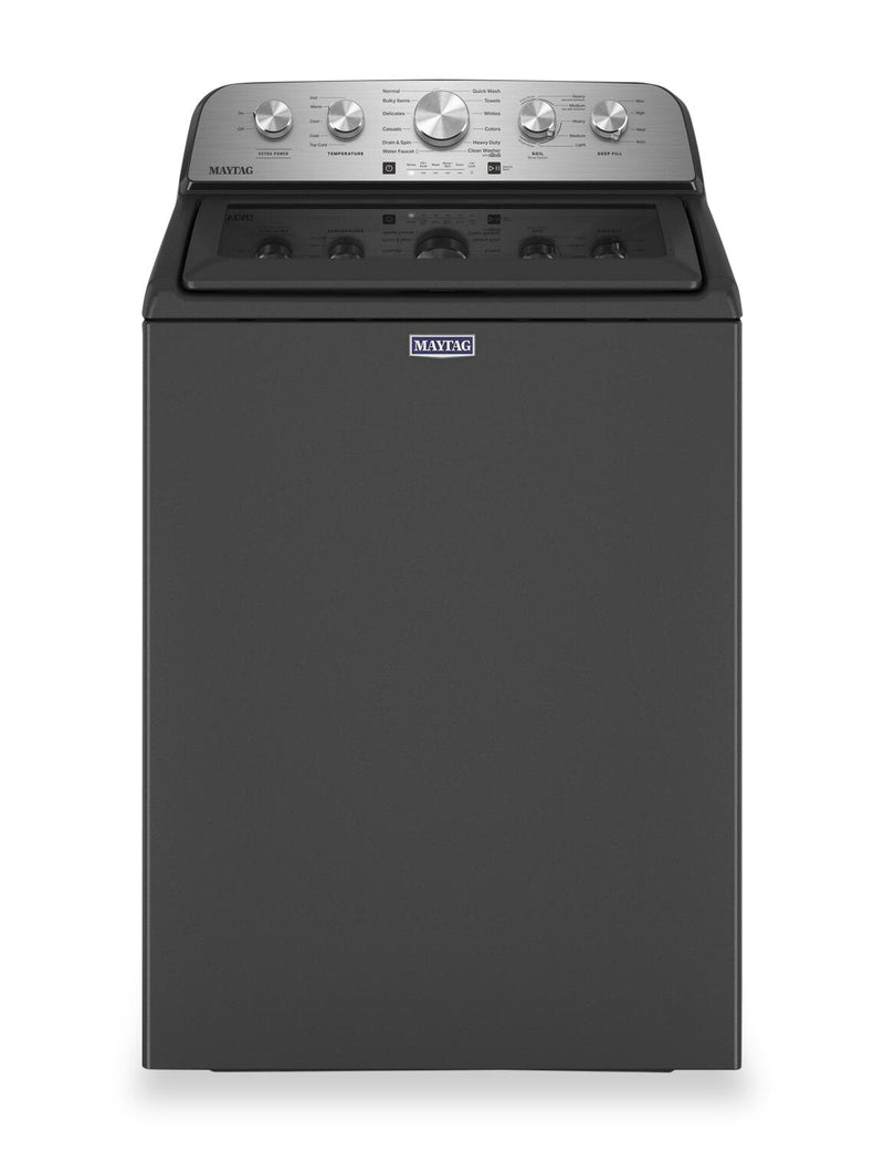 Maytag 5.5 Cu. Ft. Top-Load Washer with Power™ Impeller - Volcano Black - MVW5430PBK | Laveuse Maytag à chargement par le haut de 5,5 pi3 avec turbine PowerMC - noir volcan - MVW5430PBK | MVW5430B