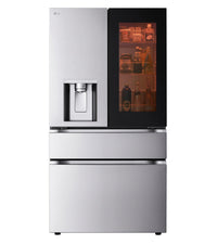LG 36" 29 Cu. Ft. InstaView® Door-in-Door® Standard-Depth MAX™ Refrigerator with MyColor™ - LF29S8365S | Réfrigérateur LG de 36 po et de 29 pi3 avec technologie InstaViewMC, Porte dans la porteMD et MyColourMC - LF29S8365S | LF29S85S