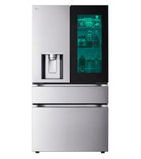 LG 36" 29 Cu. Ft. InstaView® Door-in-Door® Standard-Depth MAX™ Refrigerator with MyColor™ - LF29S8365S | Réfrigérateur LG de 36 po et de 29 pi3 avec technologie InstaViewMC, Porte dans la porteMD et MyColourMC - LF29S8365S | LF29S85S