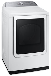 Samsung 7.4 Cu. Ft. Electric Dryer with Steam - White - DVE52DG5505WAC | Sécheuse électrique à la vapeur Samsung de 7,4 pi3 - blanche - DVE52DG5505WAC | DVE52DG5