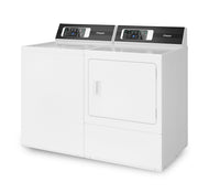 Huebsch 3.2 Cu. Ft. Top-Load Washer and 7 Cu. Ft. Electric Dryer - White 