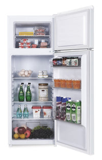 Frigidaire 7.2 Cu. Ft. Retro Top-Freezer Refrigerator - White - EFR789-WHITE | Réfrigérateur Frigidaire rétro de 7,2 pi3 à congélateur supérieur - blanc - EFR789-WHITE | EFR789WW