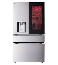 LG 36" 29 Cu. Ft. InstaView® Door-in-Door® Standard-Depth MAX™ Refrigerator with MyColor™ - LF29S8365S | Réfrigérateur LG de 36 po et de 29 pi3 avec technologie InstaViewMC, Porte dans la porteMD et MyColourMC - LF29S8365S | LF29S85S