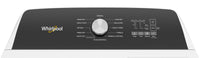 Whirlpool 5.2 Cu. Ft. Top-Load Washer with Built-In Faucet and 7 Cu. Ft. Electric Dryer with Steam | Laveuse à chargement par le haut de 5,2 pi3 avec robinet intégré et sécheuse électrique de 7 pi3 avec vapeur de Whirlpool | WHTL525A