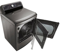 LG 7.3 Cu. Ft. Super Capacity Electric Dryer with EasyLoad™ - DLEX7300VE|Sécheuse électrique LG à super grande capacité de 7,3 pi3 avec porte EasyLoadMC - DLEX7300VE|DLEX7300