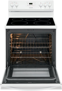 Frigidaire 30" 5.3 Cu. Ft. Electric Range - FCRE305CAW|Cuisinière électrique Frigidaire de 30 po et à capacité de 5,3 pi3 - FCRE305CAW|FCRE305W