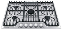 Frigidaire Professional 30'' Gas Cooktop with Griddle - FPGC3077RS|Surface de cuisson à gaz Frigidaire Professional de 30 po avec plaque chauffante – FPGC3077RS|FPGC3077