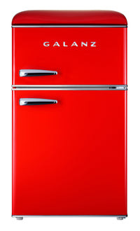 Galanz 3.1 Cu. Ft. Retro Mini Refrigerator - GLR31TRDER | Mini réfrigérateur Galanz rétro de 3,1 pi3 - GLR31TRDER | GLR31TRD