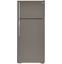 GE 17.5 Cu. Ft. Top-Freezer Refrigerator - GTE18GMNRES | Réfrigérateur GE de 17,5 pi³ à congélateur supérieur - GTE18GMNRES | GTE18GME