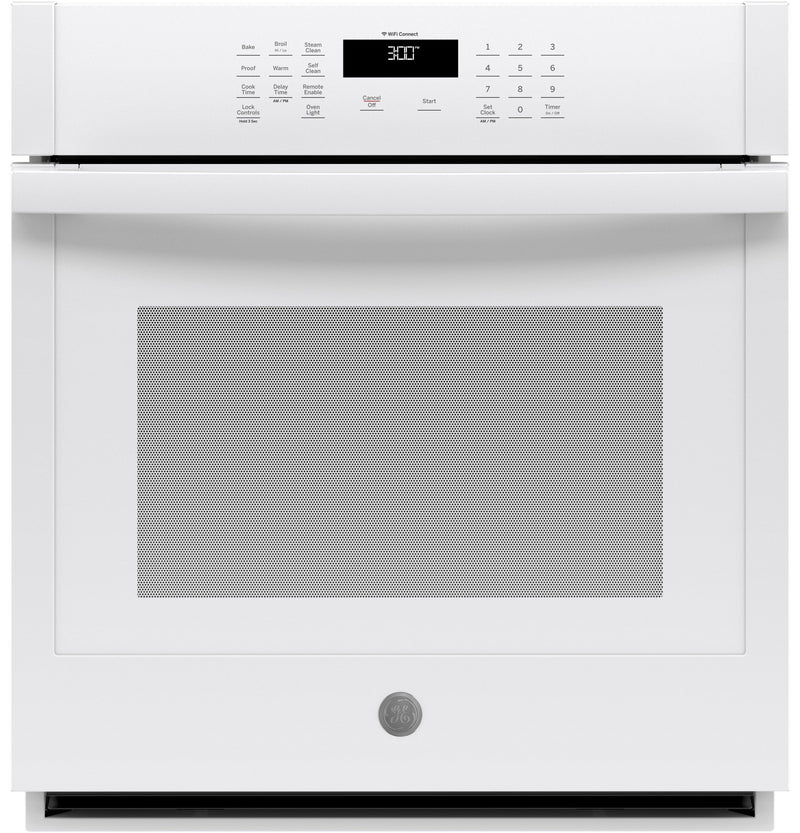 GE 27" 4.3 Cu. Ft. Smart Built-In Single Wall Oven - JKS3000DNWW | Four mural simple intelligent encastré 27 po GE de 4,3 pi3 - JKS3000DNWW | JKS3000W