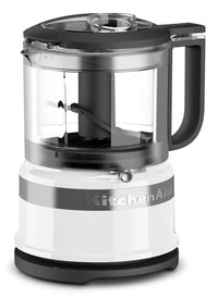 KitchenAid 3.5-Cup Mini Food Processor - KFC3516WH|Mini robot culinaire KitchenAid de 3,5 tasses - KFC3516WH|KFC3516W