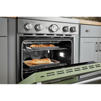 KitchenAid 30" Smart Commercial-Style Gas Range - KFGC500JAV|Cuisinière hybride intelligente KitchenAid de 30 po de style commercial - KFGC500JAV|KFGC500V