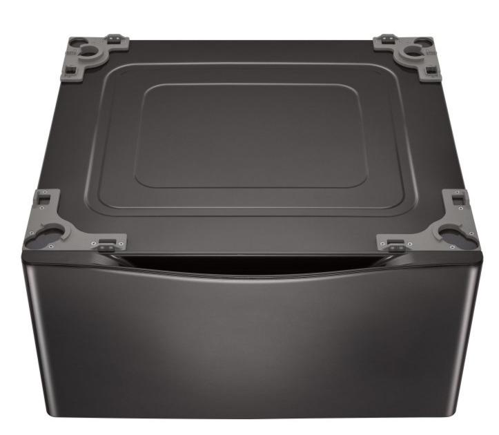 LG 27" Laundry Storage Pedestal - WDP4B|Piédestal de rangement LG de 27 po pour la buanderie – WDP4B   
WDP4BPED|WDP4BPED