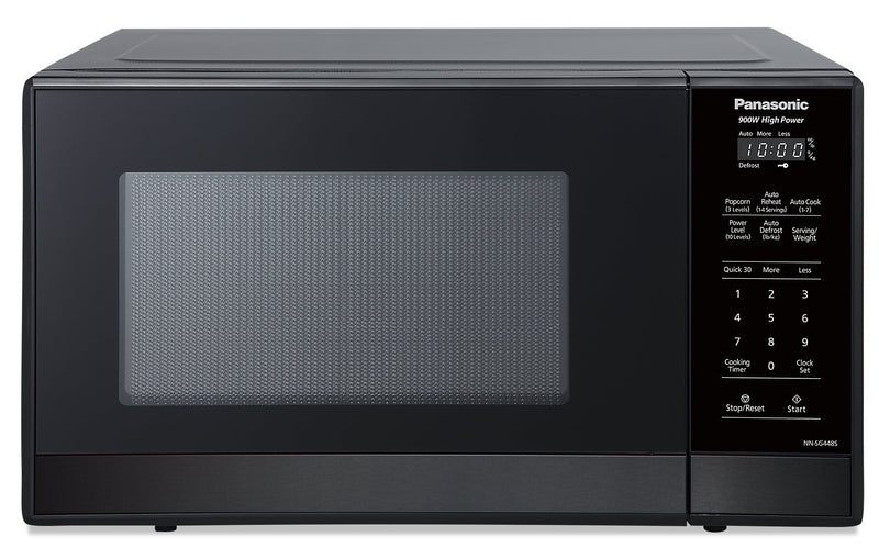 Panasonic 0.9 Cu. Ft. 900 W Compact Countertop Microwave - NNSG448S|Four à micro-ondes compact Panasonic de 0,9 pi3 avec une puissance de 900 W - NNSG448S|NNSG448S