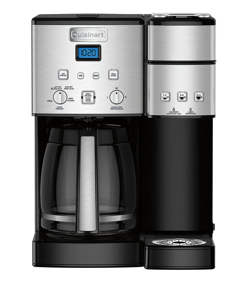 Cuisinart Coffee Center™ 12-Cup Coffeemaker and Single-Serve Brewer - SS-15C|Cafetière Coffee CenterMC Cuisinart de 12 tasses et infuseur 1 tasse - SS-15C|SS15CCOF