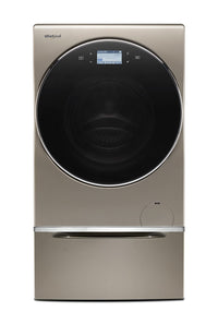 Whirlpool 24" Laundry Pedestal with Storage Drawer - WFP2411GX|Piédestal de buanderie Whirlpool de hauteur avec tiroir de rangement - WFP2411GX|WFP2411X