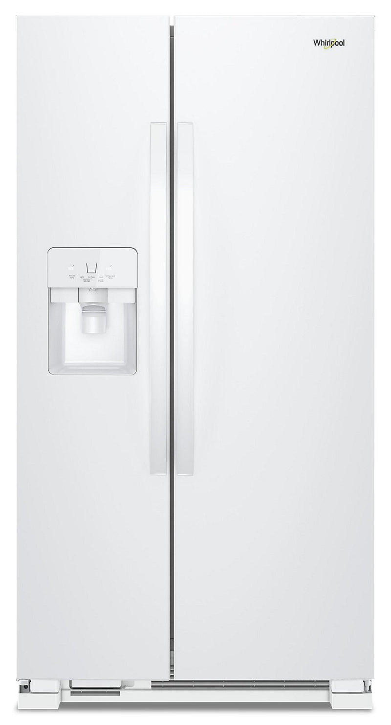 Whirlpool 25 Cu. Ft. Side-by-Side Refrigerator - WRS325SDHW|Réfrigérateur Whirlpool de 25 pi3 à compartiments juxtaposés - WRS325SDHW|WRS325DW