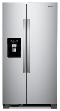 Whirlpool 25 Cu. Ft. Side-by-Side Refrigerator - WRS325SDHZ|Réfrigérateur Whirlpool de 25 pi3 à compartiments juxtaposés - WRS325SDHZ|WRS325DZ