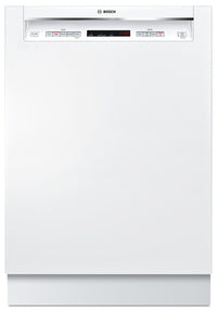 Bosch 300 Series Recessed Handle Built-In Dishwasher – SHEM63W52N|Lave-vaisselle encastré Bosch de série 300 avec poignée encastrée - SHEM63W52N|SHEM6352