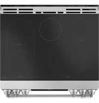 Café Slide-In Electric Range with Warming Drawer - CCHS900P2MS1|Cuisinière électrique encastrée Café avec tiroir-réchaud - CCHS900P2MS1|CCHS900S