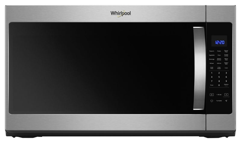 Whirlpool 2.1 cu. ft. Over the Range Microwave with Steam cooking - YWMH53521HZ|Four à micro-ondes à hotte intégrée avec cuisson à vapeur Whirlpool, 2,1 pi3 - YWMH53521HZ|YWMH535Z