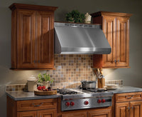 Broan 36" Pro-Style Wall-Mounted Range Hood – E6036SSLC|Hotte de cuisinière murale Broan de style professionnel de 36 po – E6036SSLC|E6036SSC