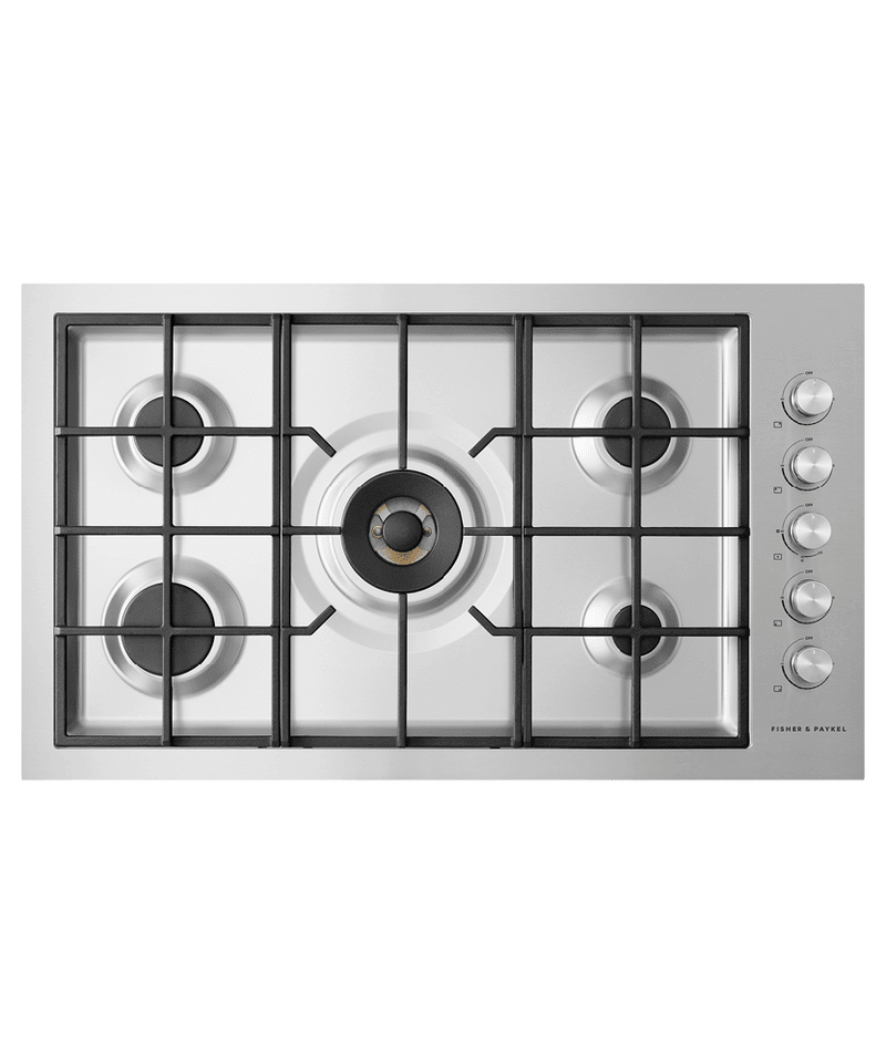 Fisher & Paykel Stainless Steel Cooktop-CG365DNGRX2N