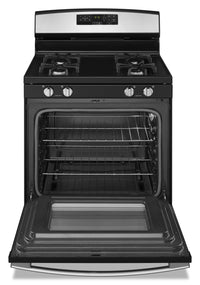 Amana 5.0 Cu. Ft. Freestanding Gas Range with Self-Clean – AGR6603SFS|Cuisinière à gaz amovible Amana de 5,0 pi3 avec autonettoyage – AGR6603SFS|AGR6603S