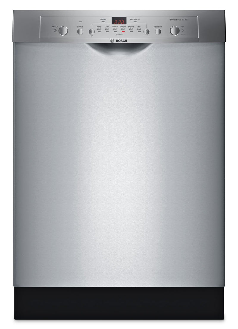Bosch Ascenta® Series Recessed Handle Dishwasher - SHE3AR75UC|Lave-vaisselle Bosch de série Ascenta avec poignée encastrée - SHE3AR75UC|SHE3AR75U