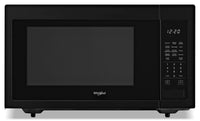 Whirlpool 1.6 cu ft, 21.75 in. Countertop Microwave, 1100 Watts - YWMC30516HB|Four micro-ondes de comptoir Whirlpool , 1100 watts, 1,6 pi3,  21,75 po - YWMC30516HB|YWMC306B