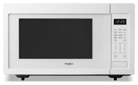 Whirlpool 1.6 cu ft, 21.75 in. Countertop Microwave, 1100 Watts - YWMC30516HW|Four micro-ondes de comptoir Whirlpool, 1100 watts, Whirlpool 1,6 pi3,  21,75 po - YWMC30516HW|YWMC306W