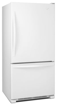 Whirlpool 22 Cu. Ft. Bottom-Mount Refrigerator - WRB322DMBW|Réfrigérateur à congélateur inférieur de 22 pi3 Whirlpool - WRB322DMBW|WRB322DBW