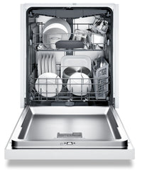 Bosch 300 Series Recessed Handle Built-In Dishwasher – SHEM63W52N|Lave-vaisselle encastré Bosch de série 300 avec poignée encastrée - SHEM63W52N|SHEM6352