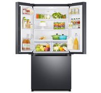 Samsung 17.5 Cu. Ft. French-Door Refrigerator - RF18A5101SG/AA | Réfrigérateur Samsung de 17,5 pi³ à portes françaises - RF18A5101SG/AA | RF18A51G