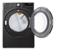 LG 7.4 Cu. Ft. Electric Dryer with AI Sensor Dry - DLEX4200B | Sécheuse électrique LG de 7,4 pi³ avec séchage par capteur IA - DLEX4200B | DLEX4200