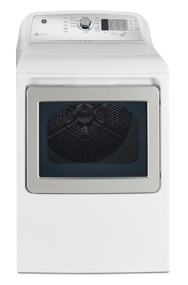 GE 7.4 Cu. Ft. Gas Dryer with SaniFresh - GTD65GBMRWS | Sécheuse à gaz GE de 7,4 pi³ avec SaniFresh - GTD65GBMRWS | GTD65GBW