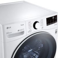 LG 5.2 Cu. Ft. Front-Load Washer with AI and Wi-Fi - WM3600HWA | Laveuse LG à chargement frontal de 5,2 pi³ avec technologie IA et Wi-Fi intégré - WM3600HWA | WM3600HW