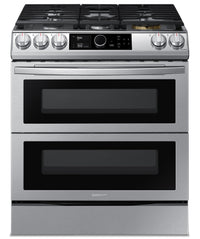 Samsung 6.5 Cu. Ft. Flex Duo™ Front-Control Dual Fuel Range - NY63T8751SS/AA | Cuisinière hybride Samsung de 6,5 pi3 à commandes à l'avant avec système Flex DuoMC - NY63T8751SS/AA | NY63T87S