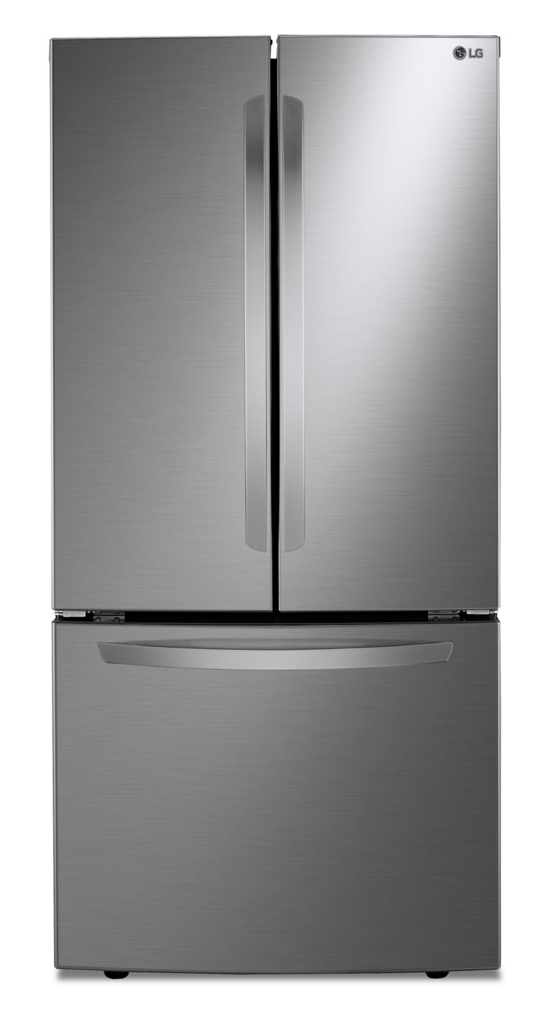 LG 25.1 Cu. Ft. French-Door Refrigerator - LRFNS2503V | Réfrigérateur LG de 25,1 pi³ à portes françaises - LRFNS2503V | LRFNS25V