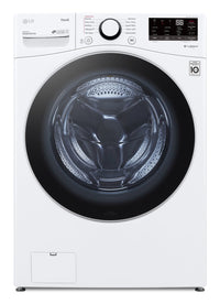 LG 5.2 Cu. Ft. Front-Load Washer with AI and Wi-Fi - WM3600HWA | Laveuse LG à chargement frontal de 5,2 pi³ avec technologie IA et Wi-Fi intégré - WM3600HWA | WM3600HW