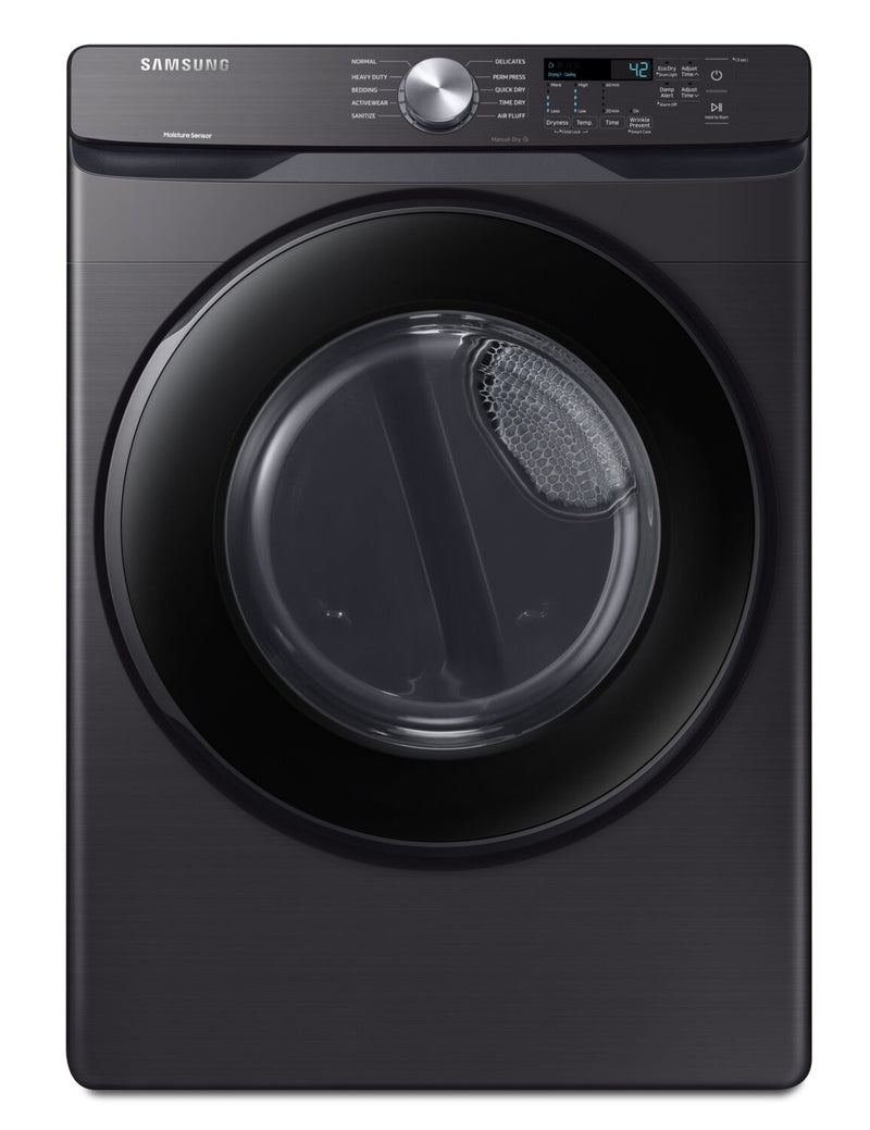 Samsung 7.5 Cu. Ft. Electric Dryer with Sensor Dry - DVE45T6005V/AC | Sécheuse électrique Samsung de 7,5 pi³ avec séchage par capteur - DVE45T6005V/AC | DVE45T6V