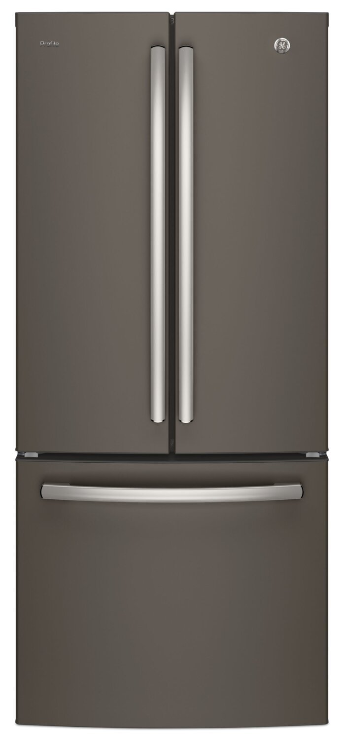 GE Profile 20.8 Cu. Ft. French-Door Refrigerator - PNE21NMLKES | Réfrigérateur GE Profile de 20,8 pi³ à portes françaises – PNE21NMLKES | PNE21KES